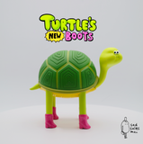 Turtle’s new Boots - Pink sparkle