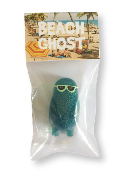 Beach Ghost Green Glitter